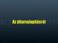 Az államalapításról